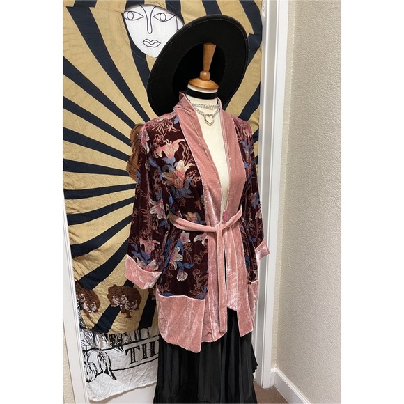 🌈 Amazing velvet casual kimono - Picture 11 of 11